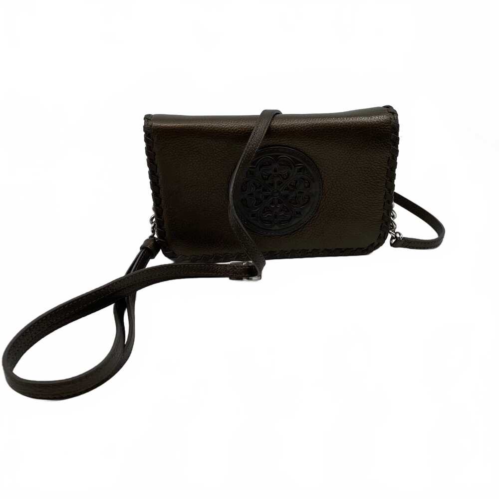 Brighton Brown Leather Crossbody Bag | Ferrara Medallion OS